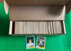 1981 Fleer Baseball Complete Set 660 Cards – Gibson-Valenzuela Rookie and More