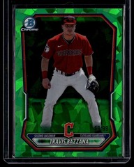 2026 Bowman #BCP-35 Travis Bazzana Green Sapphire /99