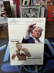 2024 Leaf EXCLUSIVE LEGEND TRUMP/MCGREGOR #ELE-02 POTUS POLITICS