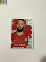 2026 Panini Fifa World Cup 26 – Noussair Mazraoui #MAR 5 Sticker Morocco