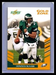 2007 Score #18 Donovan McNabb Gold Zone #/600