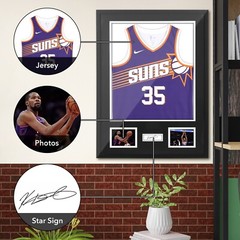 Jersey Display Case with UV Plexiglass, Mat & Pinboard for Sports Shirt (3 Pack)