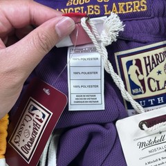 Mitchell & Ness Authentic NBA Los Angeles Lakers (2008-09) Shorts 48 XL Purple