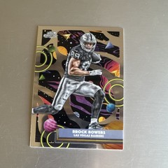 Panini/Topp Brock Bowers Raiders 4-Card Rookie Lot 2024/2025 Galaxy Stars/Clutch