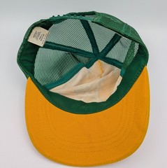 Vintage Oakland A’s Mesh Trucker Hat Dorfman Pacific Small/Medium MLB Snapback