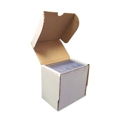 25 BCW Semi Rigid #1 Card Boxes 5″ High Fit Baseball / Gaming TL Vintage Storage