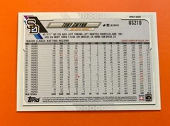 2021 Topps Update Photo Variations SP #US210A Tony Gwynn – Short Print Legend