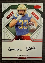 Carson Steele 2024 Sage Next Level Signatures Red Auto