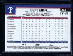 2025 Topps #351 Taijuan Walker Holo Foil Philadelphia Phillies