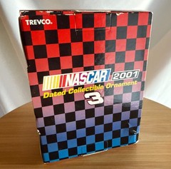 Vintage 2001 Dale Earnhardt 3 NASCAR Ornament GM Goodwrench Trevco