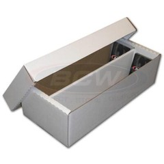 BCW Graded Shoe Box Holds over 300 3×4 Toploads or 100 Graded Cards PSA BECKETT2