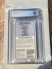 Sports Illustrated 1992 The Year In Sports VHS Michael Jordan Dream Team CGC 9.6