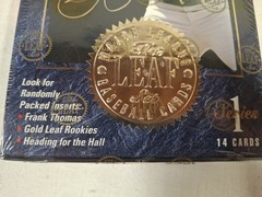1993 LEAF MLB Baseball Cards Series 1 & 2 Factory Sealed Boxes`~ 36 packs each
