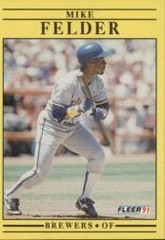 1991 Fleer #583 Mike Felder – BB
