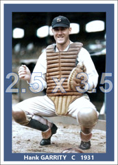 Hank Garrity – 1931 Chicago White Sox – choose a size – colorized print