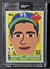 2020 ⚾ Topps Project 2020 #162 Sandy Koufax Brooklyn Dodgers Sealed By Topps