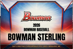 2026 Bowman Baseball BOWMAN STERLING – Complete Your Set You Pick