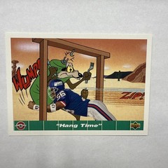 1992 Lawrence Taylor Wile E Coyote Comic Ball Hang Time #24