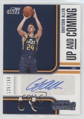 2018-19 Panini Contenders Up and Coming 125/199 Grayson Allen Rookie Auto RC vu6