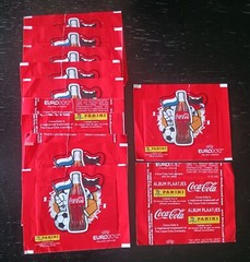 Euro 2012 Panini packet/bustina/sachet Coca-Cola Netherlands version