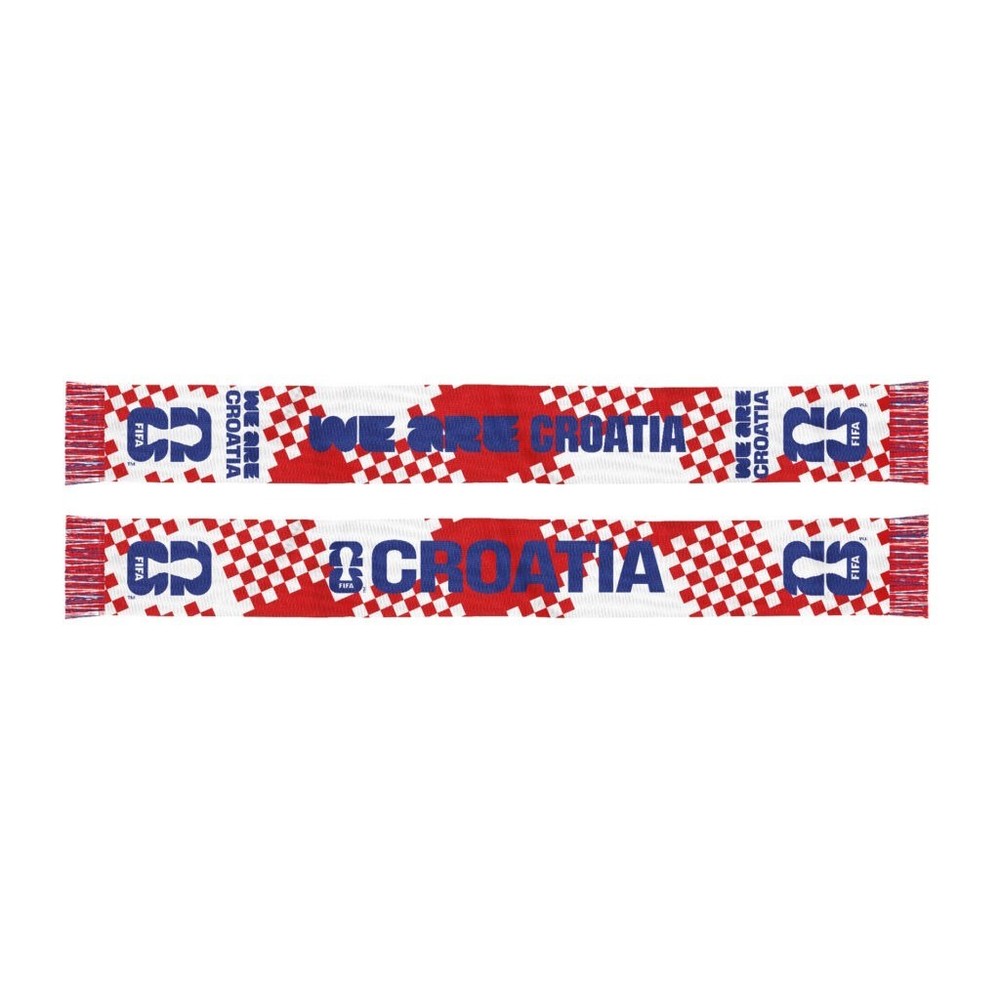 Croatia FIFA World Cup 2026 Printed Scarf Double Sided Officially Licensed