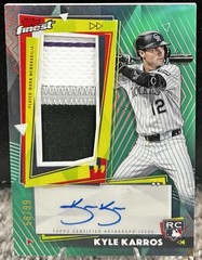 Topps Finest 2026 Kyle Karros RC Auto Relic / 99 RPA-KK