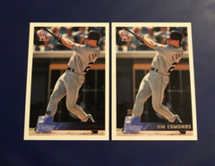 1996 Topps # 171 JIM EDMONDS Lot 2 Angels Sharp Look!