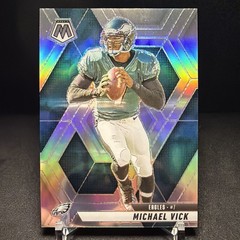 2025 Panini Mosaic – Michael Vick #215 Silver Prizm