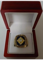 Alan Trammell – 1984 Detroit Tigers World Series Ring With Wooden Display Box