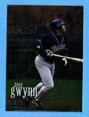 2000 Topps #468 Tony Gwynn 20CB San Diego Padres