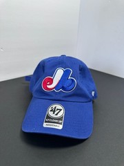 New Montreal Expos ’47 Clean Up Cooperstown Collection Adjustable Hat