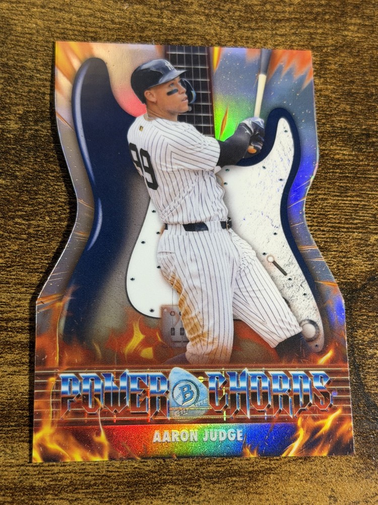 AARON JUDGE 2026 Bowman #PC-1 Power Chords Refractor