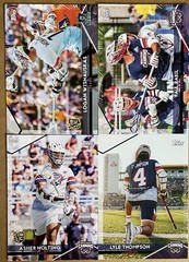 2022 Topps Premier Lacrosse League PLL Complete Base Card Set #1-200