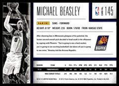 2012-13 Panini Limited Michael Beasley #145 Phoenix Suns