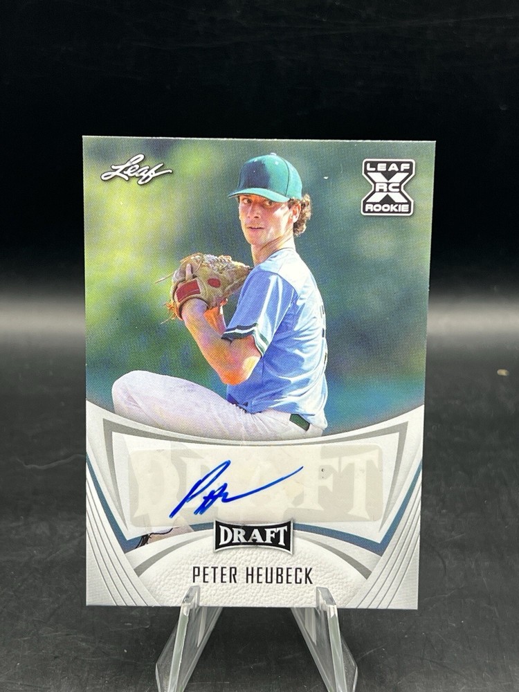 2021 Leaf Draft Autograph #BA-PH1 Peter Heubeck XRC RC Rookie AUTO