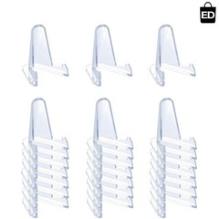24 Pcs Acrylic Display Stands – Perfect for Trading and Sports Cards