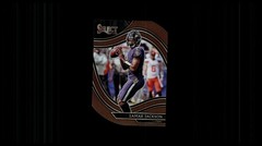 2020 Panini Select #303 Lamar Jackson Copper Prizm Die Cut #/355