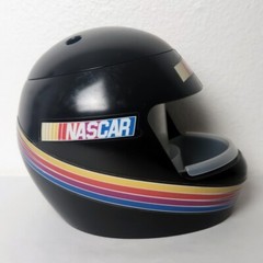 NASCAR Helmet Full Size Helmet Snack Bowl with Lid