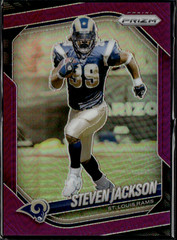2025 Panini Prizm – Steven Jackson #289 Purple Prizm /125