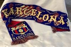 FC Barcelona Football Club Fan Scarf multicolored 57″ X 7.5″