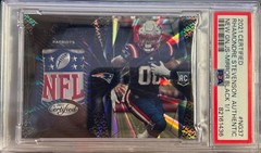 2021 Certified Rhamondre Stevenson RC NFL Shield 1/1 Mirror Black