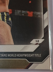 2026 Topps Now WWE RAW #6 CM Punk Gold Foil Refractor 17/50 Stranger Things