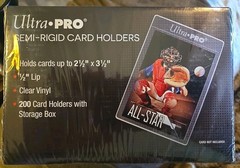Ultra PRO Semi Rigid 1/2″ Lip Card Sleeves – 200 Count