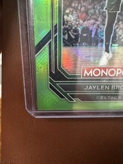 2022 Prizm Monopoly Jaylen Brown Neon Green /10 MINT 🔥🔥