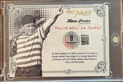 Patrick “Ham” Renna The Sandlot Custom Cut Autographed Card Beckett