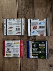 Panini Copa America Bundle x4 Sealed Sticker Packet 2007 2011 2015 2019 Unopened