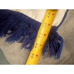Adana Demirspor Soccer Scarf Unisex OS Blue White Turkish Football Fan Gear