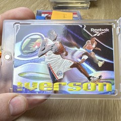 1997-98 SkyBox Premium Allen Iverson Reebok Insert 76ers