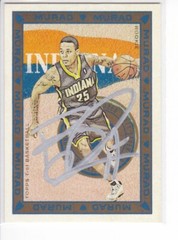 BRANDON RUSH SIGNED 2008-09 TOPPS MURAD NO. 189 RC AUTOGRAPH COA