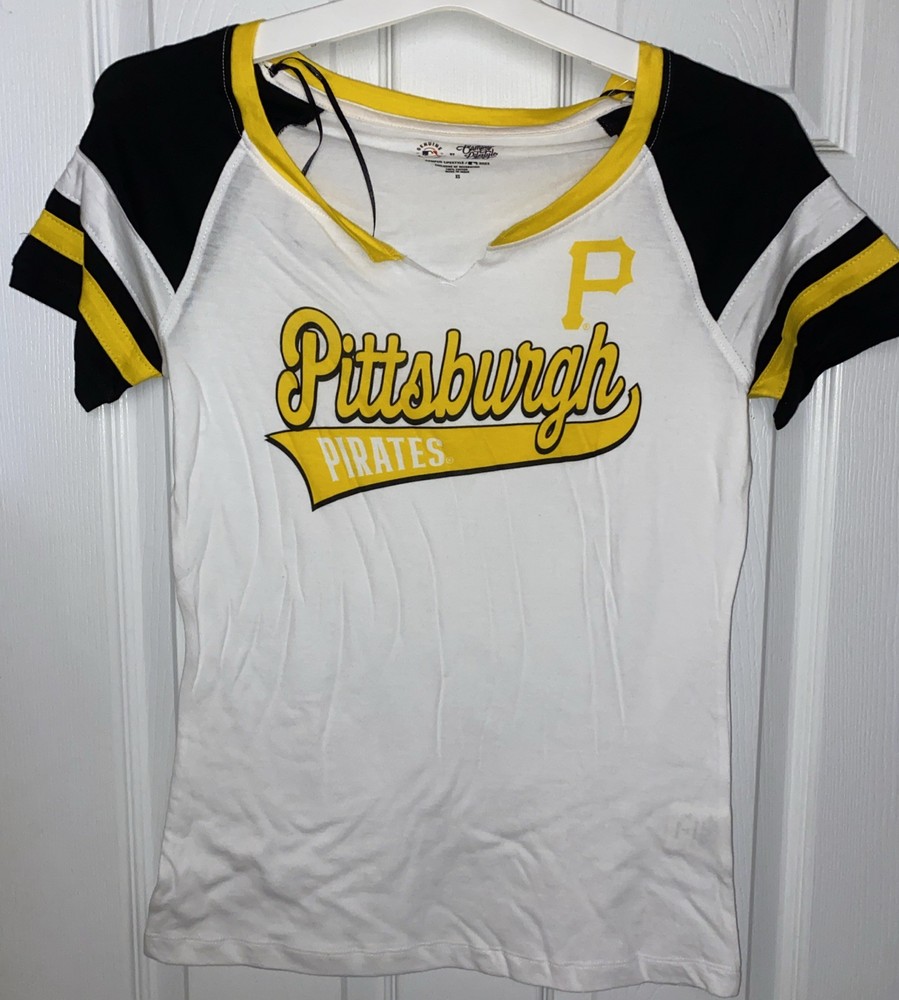 PITTSBURGH PIRATES WOMENS COMPANY LIFESTYLE TOP – All Sizes Baseball